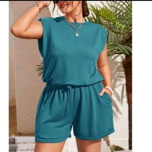 NWOT SHORTS ROMPER